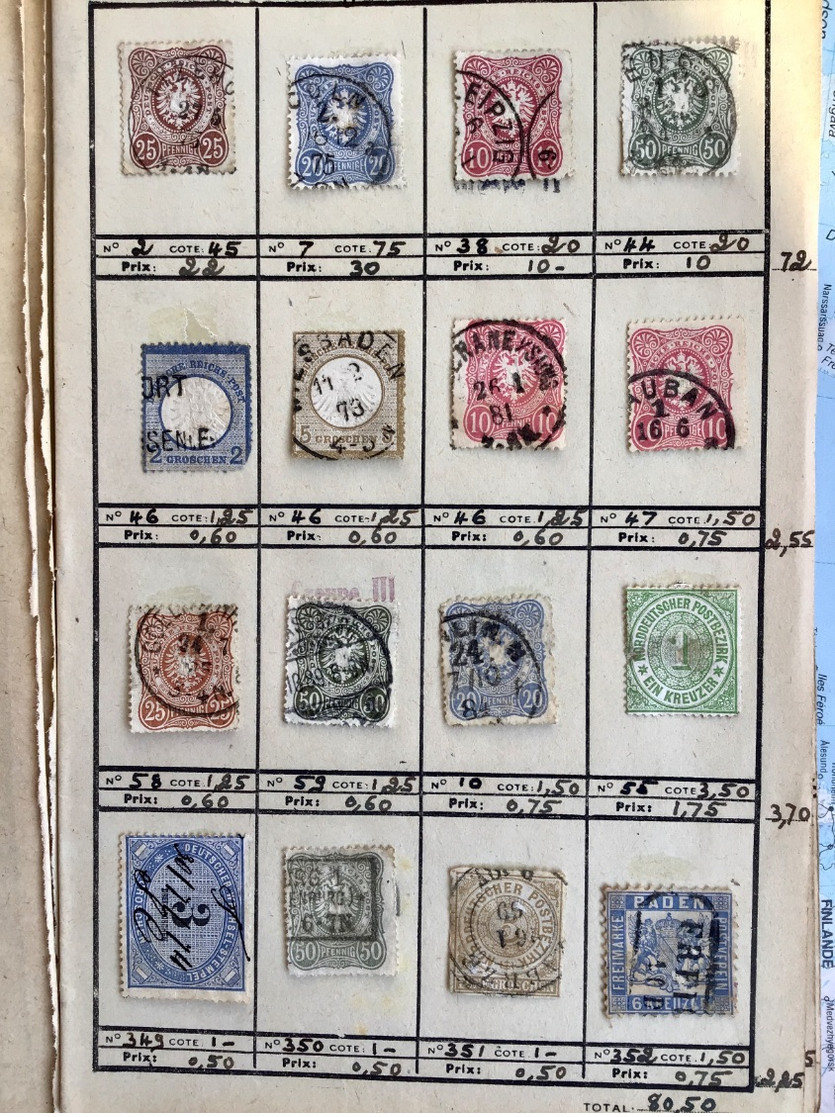 16 CARNETS ANCIENS DE CIRCULATION TOUS PAYS DONT FRANCE COLONIES - Unclassified