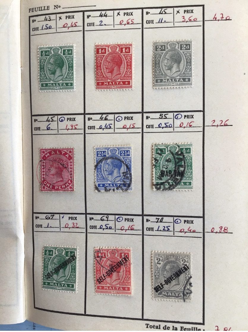 16 CARNETS ANCIENS DE CIRCULATION TOUS PAYS DONT FRANCE COLONIES