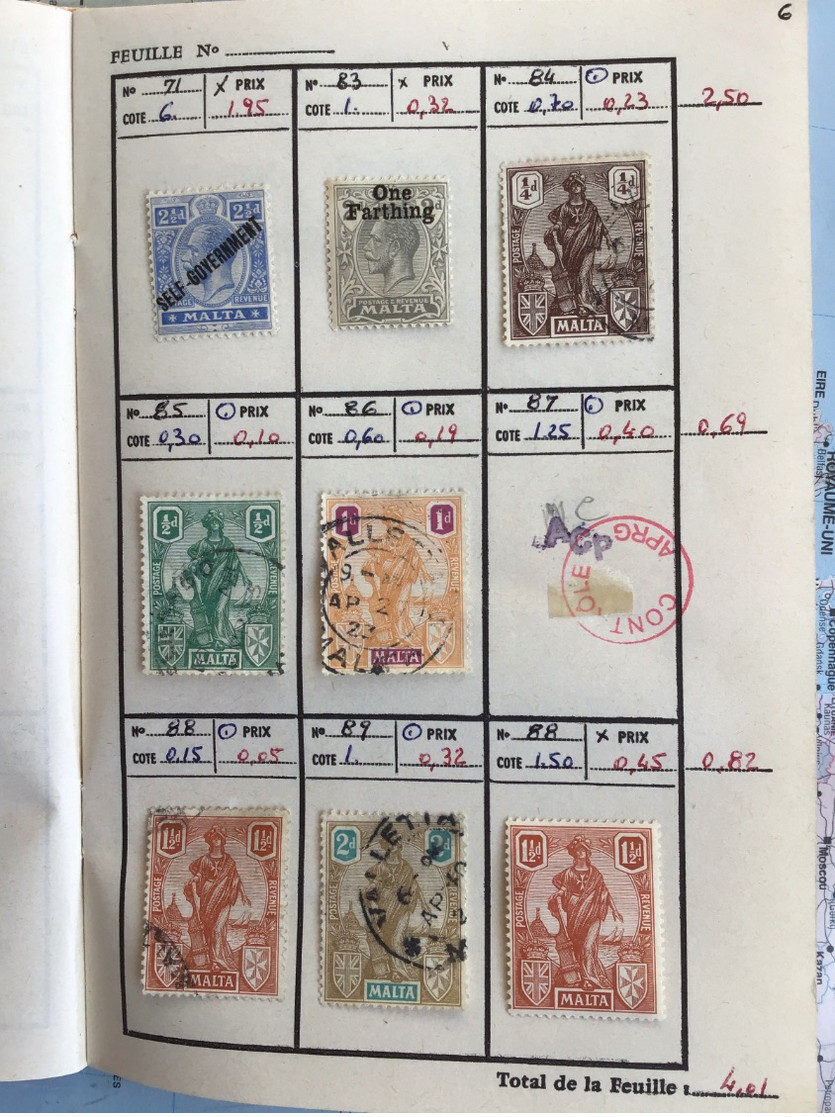 16 CARNETS ANCIENS DE CIRCULATION TOUS PAYS DONT FRANCE COLONIES - Unclassified