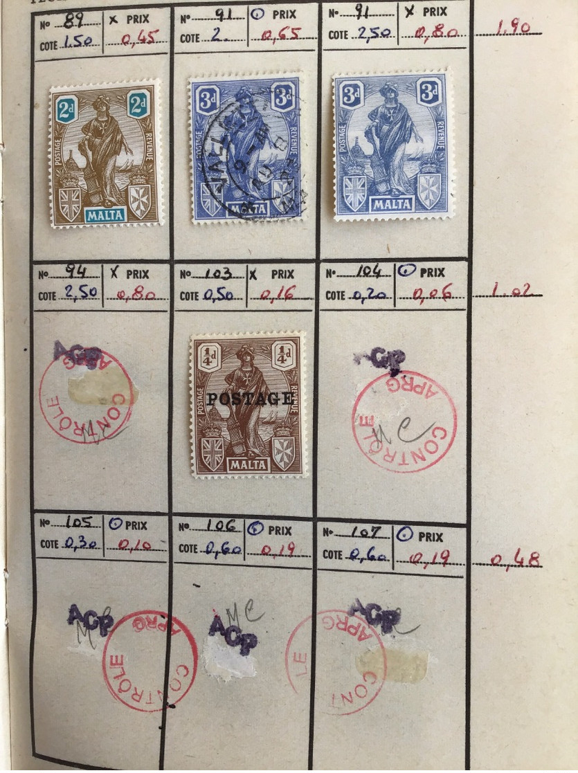 16 CARNETS ANCIENS DE CIRCULATION TOUS PAYS DONT FRANCE COLONIES