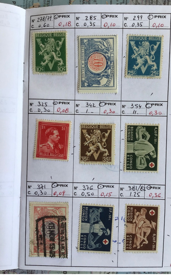 16 CARNETS ANCIENS DE CIRCULATION TOUS PAYS DONT FRANCE COLONIES