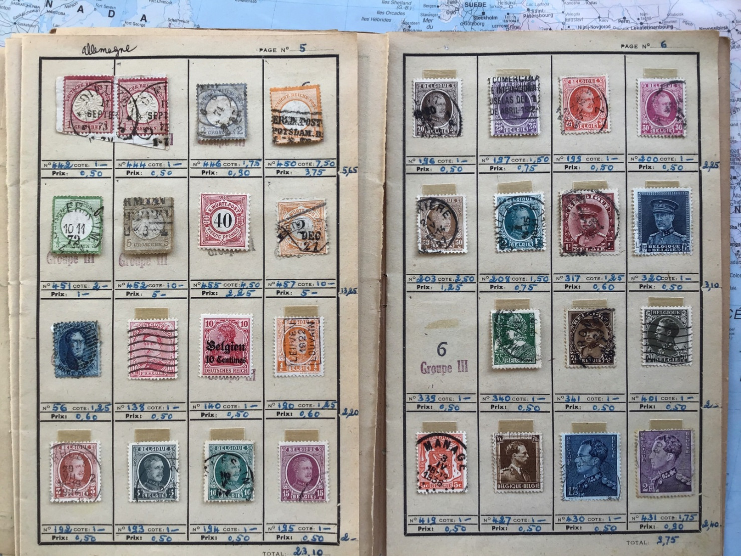 16 CARNETS ANCIENS DE CIRCULATION TOUS PAYS DONT FRANCE COLONIES