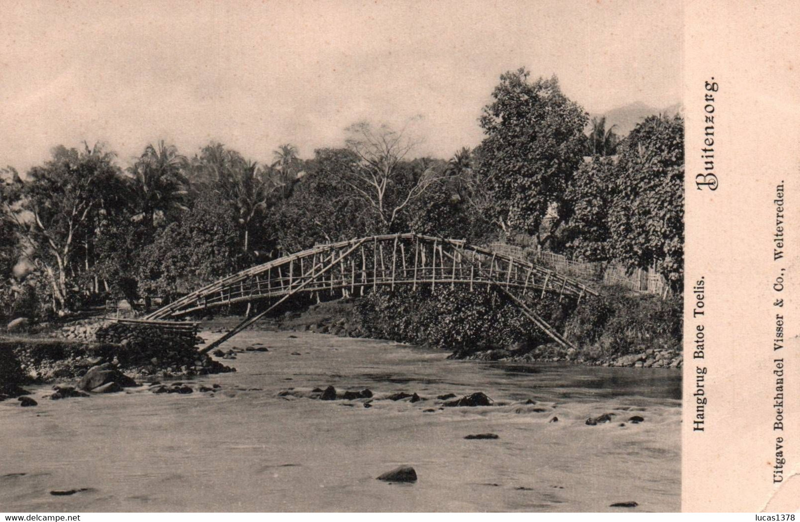 BUITENZORG / HANGBRUG BATOE TOELIS - Indonesië