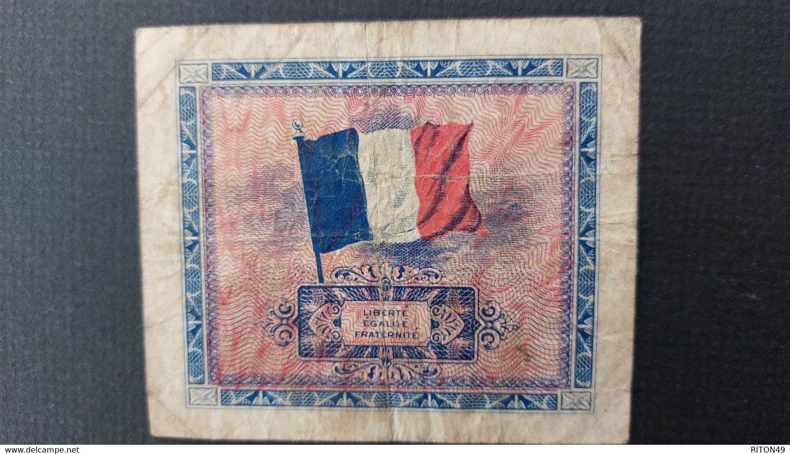 BILLET 1944 FRANCE 5 FRANCS - Ohne Zuordnung