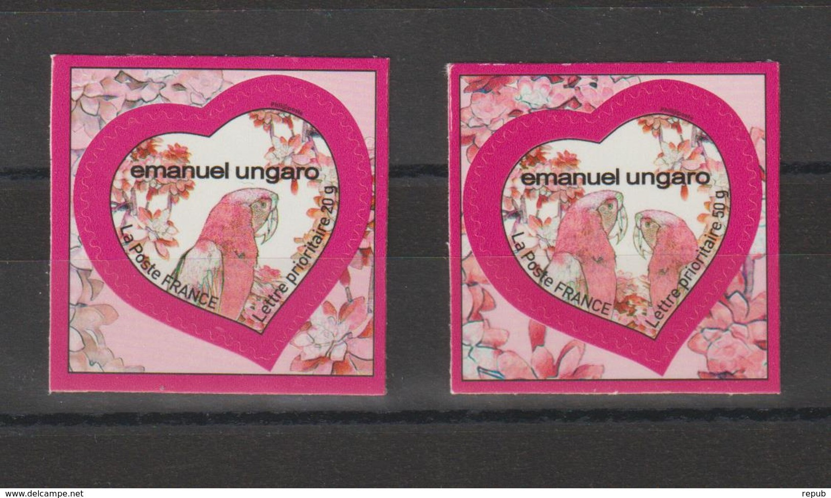 France 2009 Coeur Ungaro 265 Et 266 Neufs ** MNH - Ungebraucht