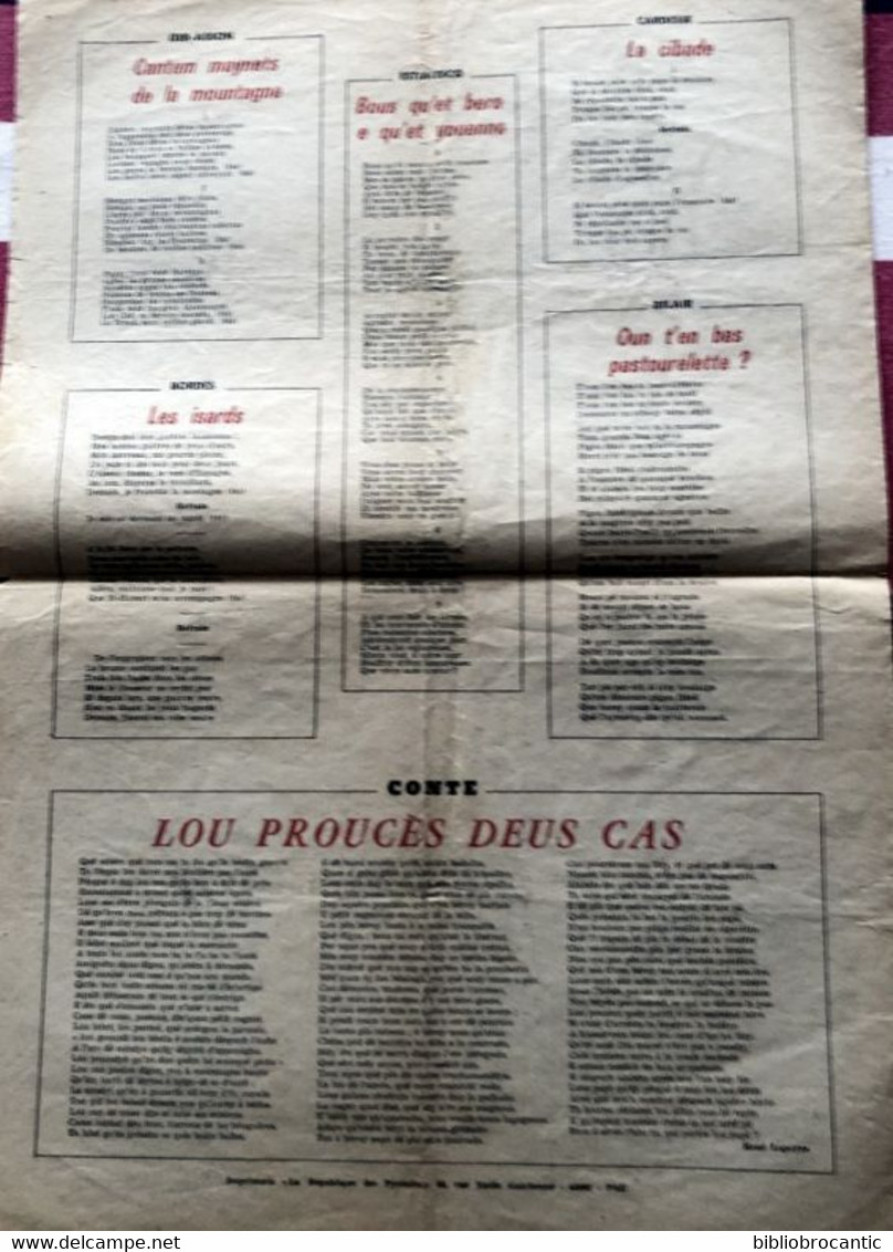 Journal " CANTES DOU BIARN " < 7° AMMASSADE DE SIROS 1974...BIARN PAÏS DE LAS CANTES... - Humour