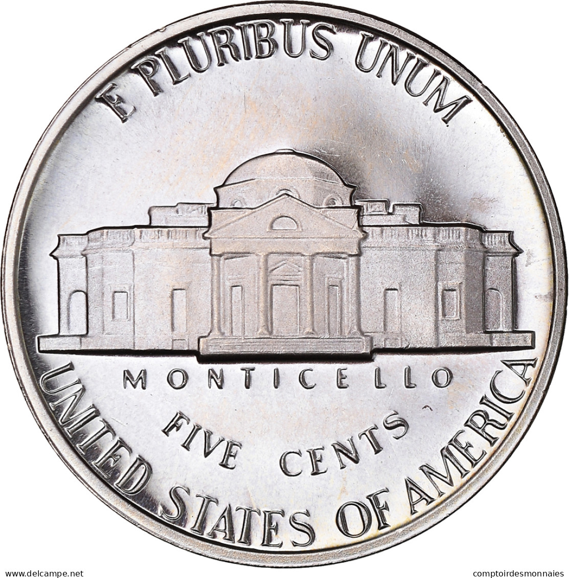 Monnaie, États-Unis, Jefferson Nickel, 5 Cents, 1980, U.S. Mint, San Francisco - Mixed Lots