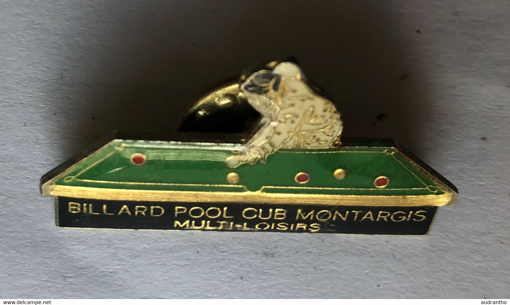 Pin's BILLARD Pool Club Montargie Multi-loisirs - Billard