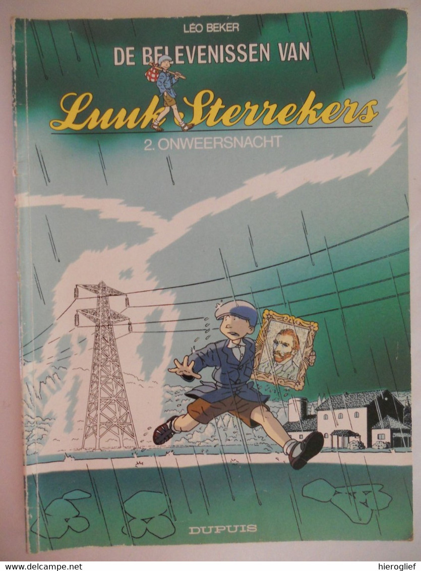 De Belevenissen Van LUUK STERREKERS - 2 - Onweersnachten Door Léo Beker / 1991 Dupuis - Sonstige & Ohne Zuordnung