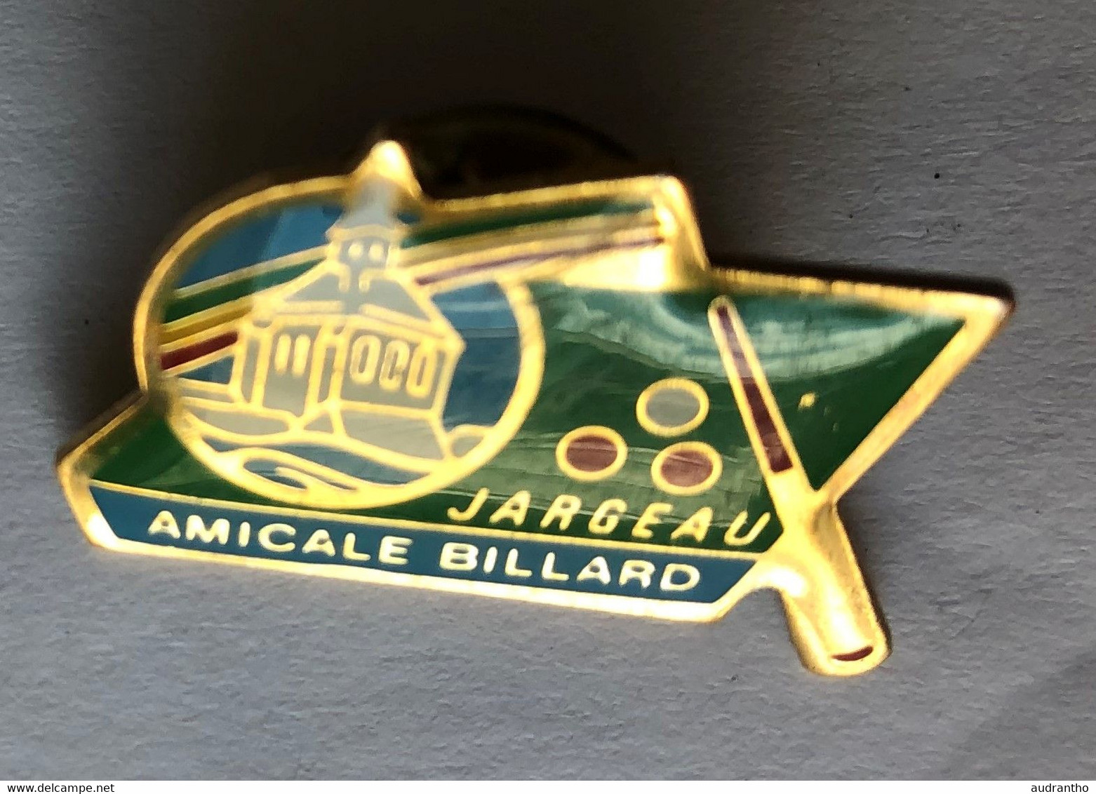 Pin's BILLARD Jargeau Amicale Billard - Billiards