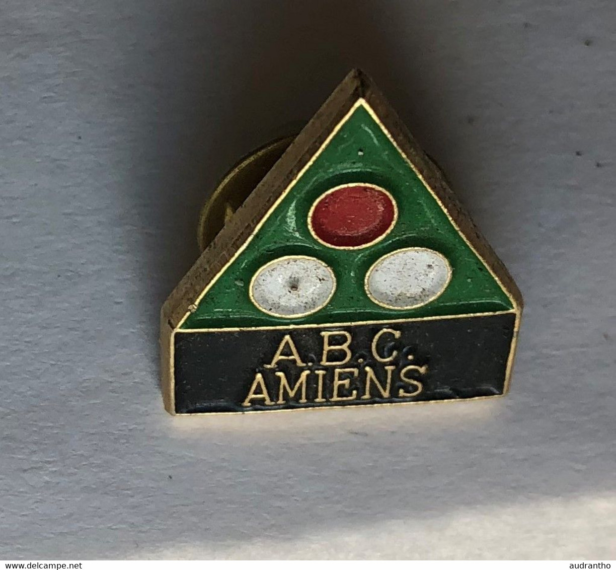 Pin's BILLARD ABC Amiens - Billiards