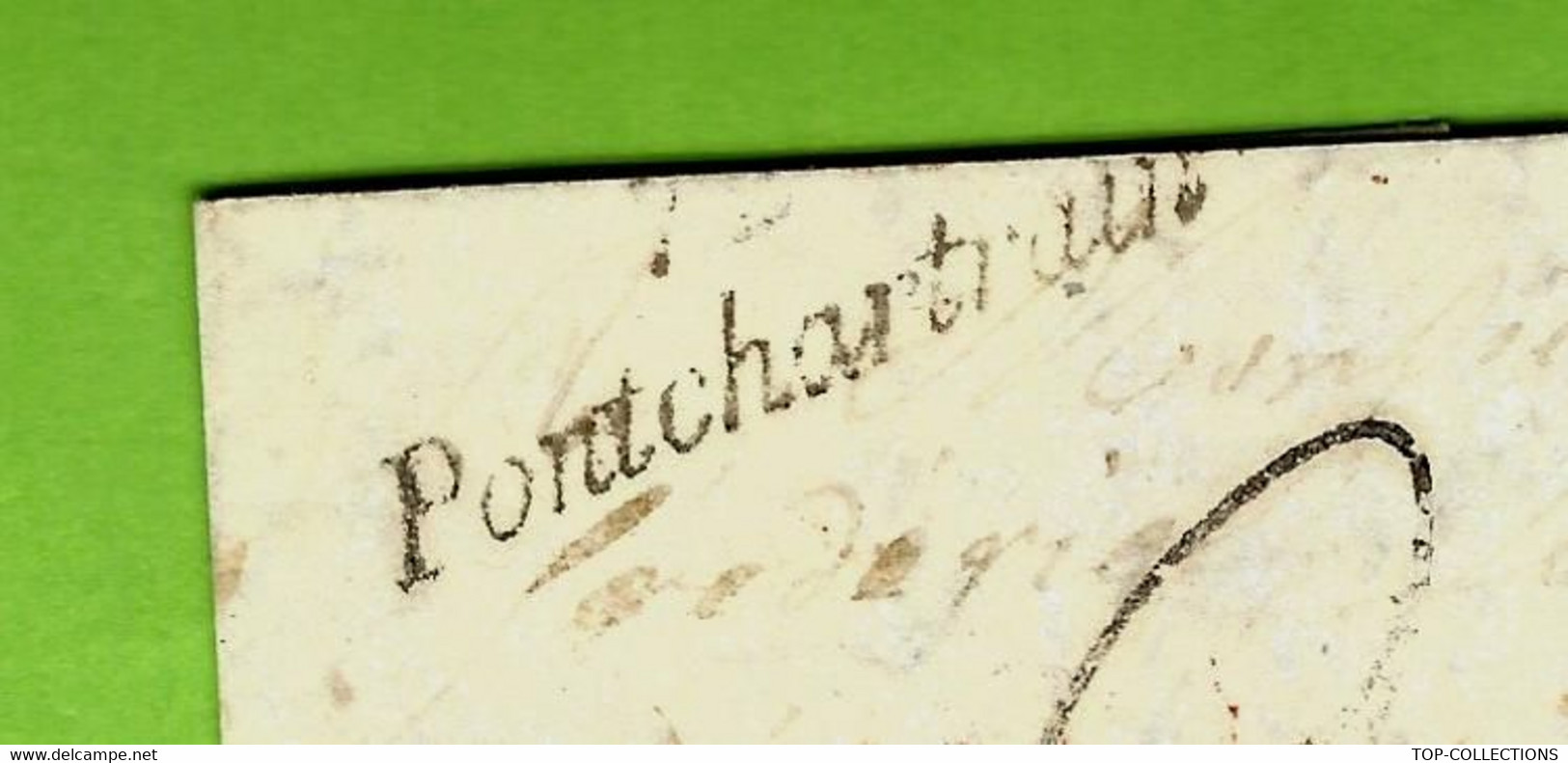 SUR L.A.C. (faible) 1847 Cursive 72 Ponchartrin Pour RAMBOUILLET V.SCANS - 1801-1848: Precursors XIX