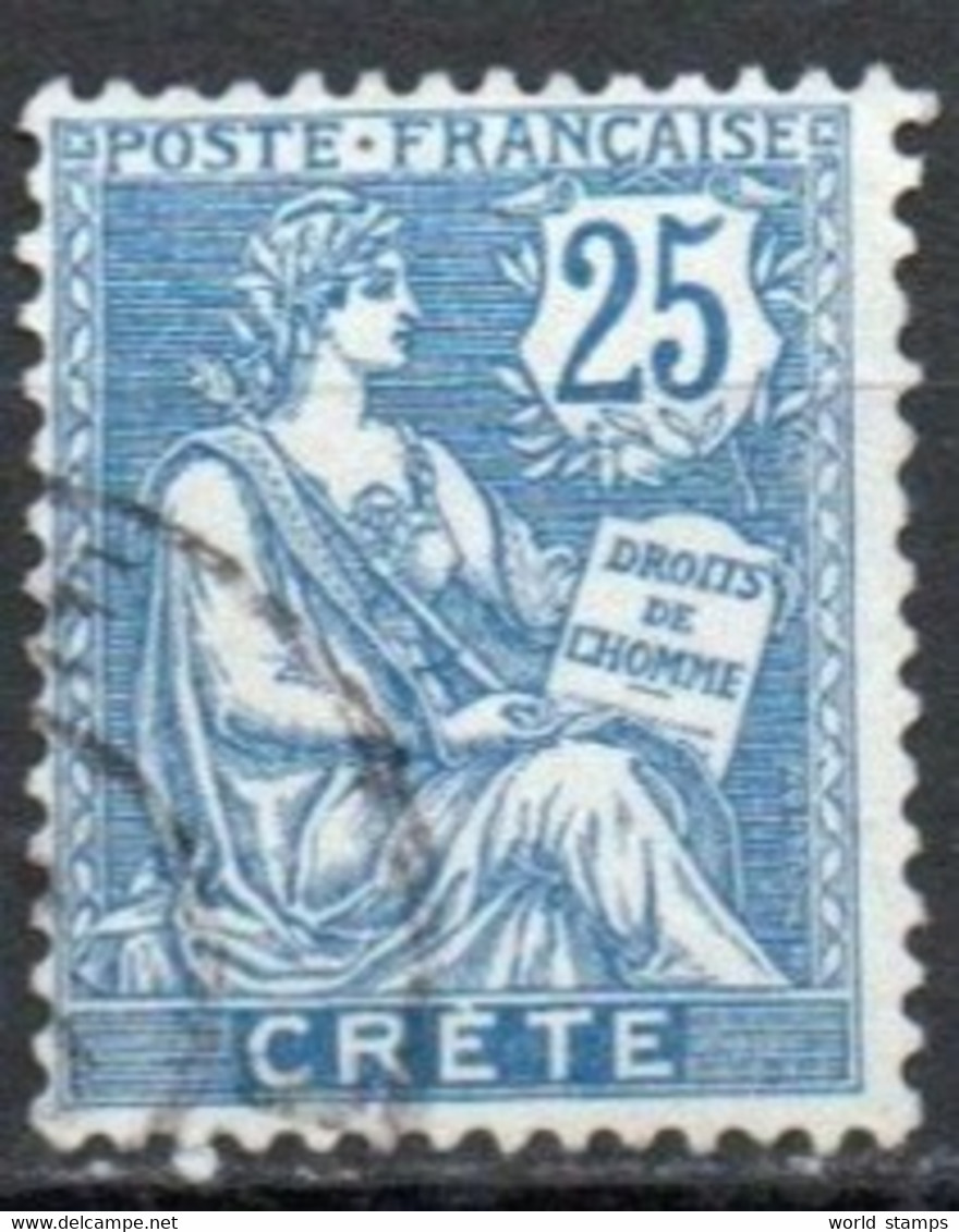 CRETE 1902-3 O - Gebruikt