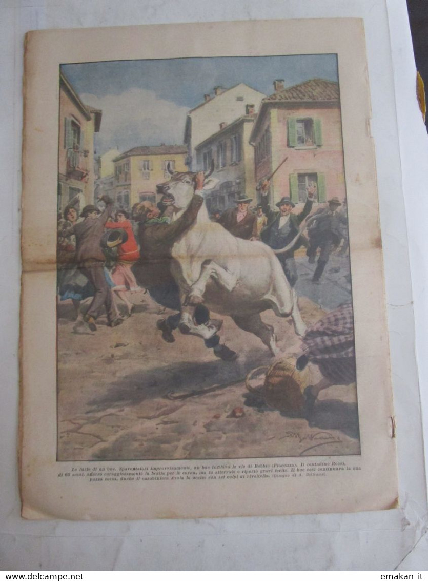 # DOMENICA DEL CORRIERE N 18 / 1929 VARO SOMMERGIBILE FIERAMOSCA / GUERRIERI NANDI / BOBBIO (PC) - First Editions