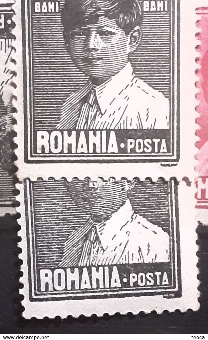 Stamps Errors Romania King Mihai Child 25 Bani,  Printed  With Multiple Errors Unused - Variétés Et Curiosités