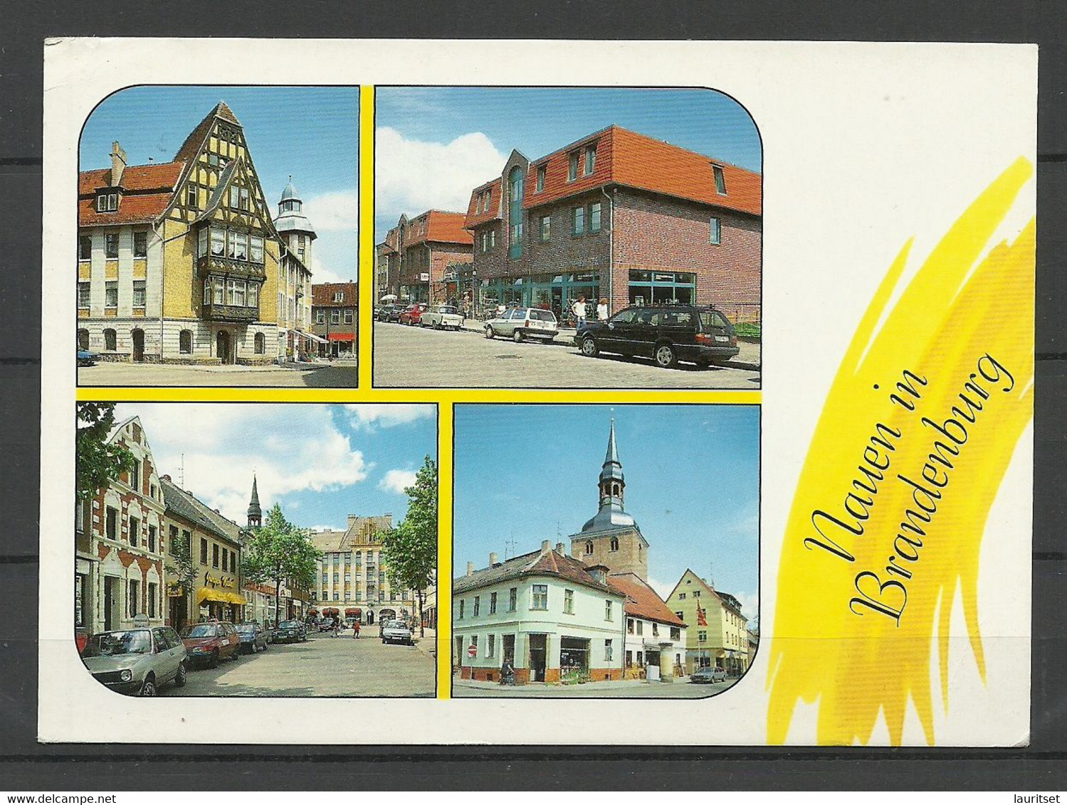 Deutschland NAUEN Gesendet 1997, Mit Briefmarke - Nauen