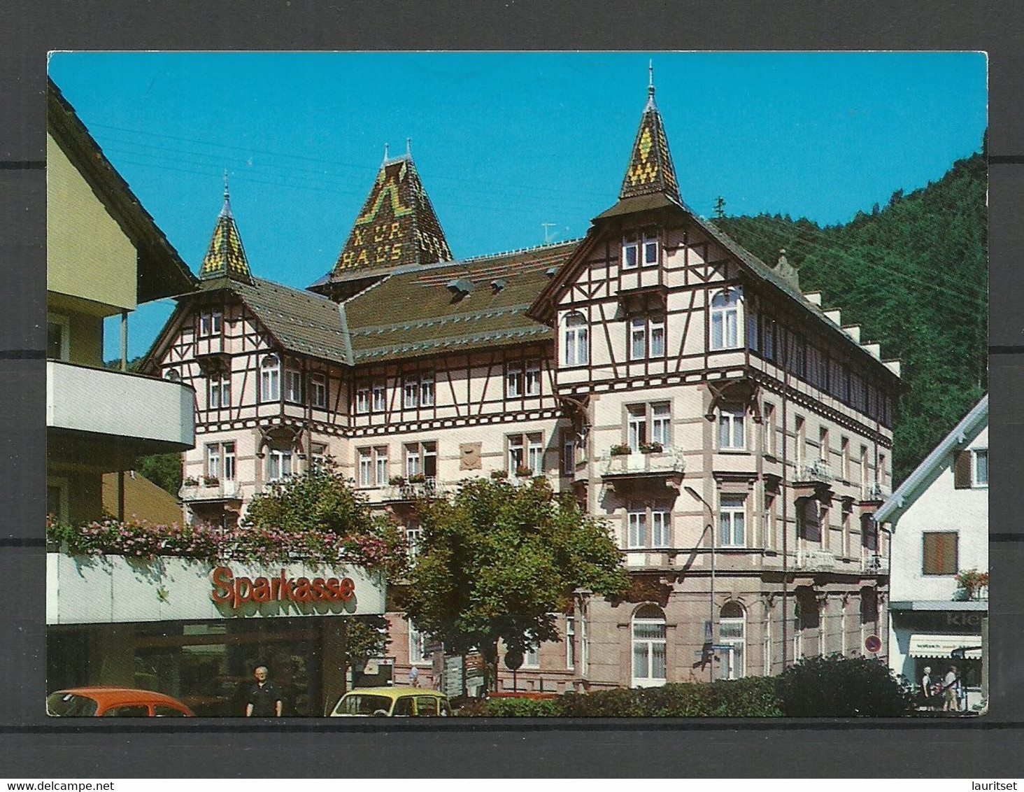 Deutschland BAD PETERSTAL Schlüsselbad-Klinik Schwarzwald (gesendet 1991, Mit Briefmarke) - Bad Peterstal-Griesbach