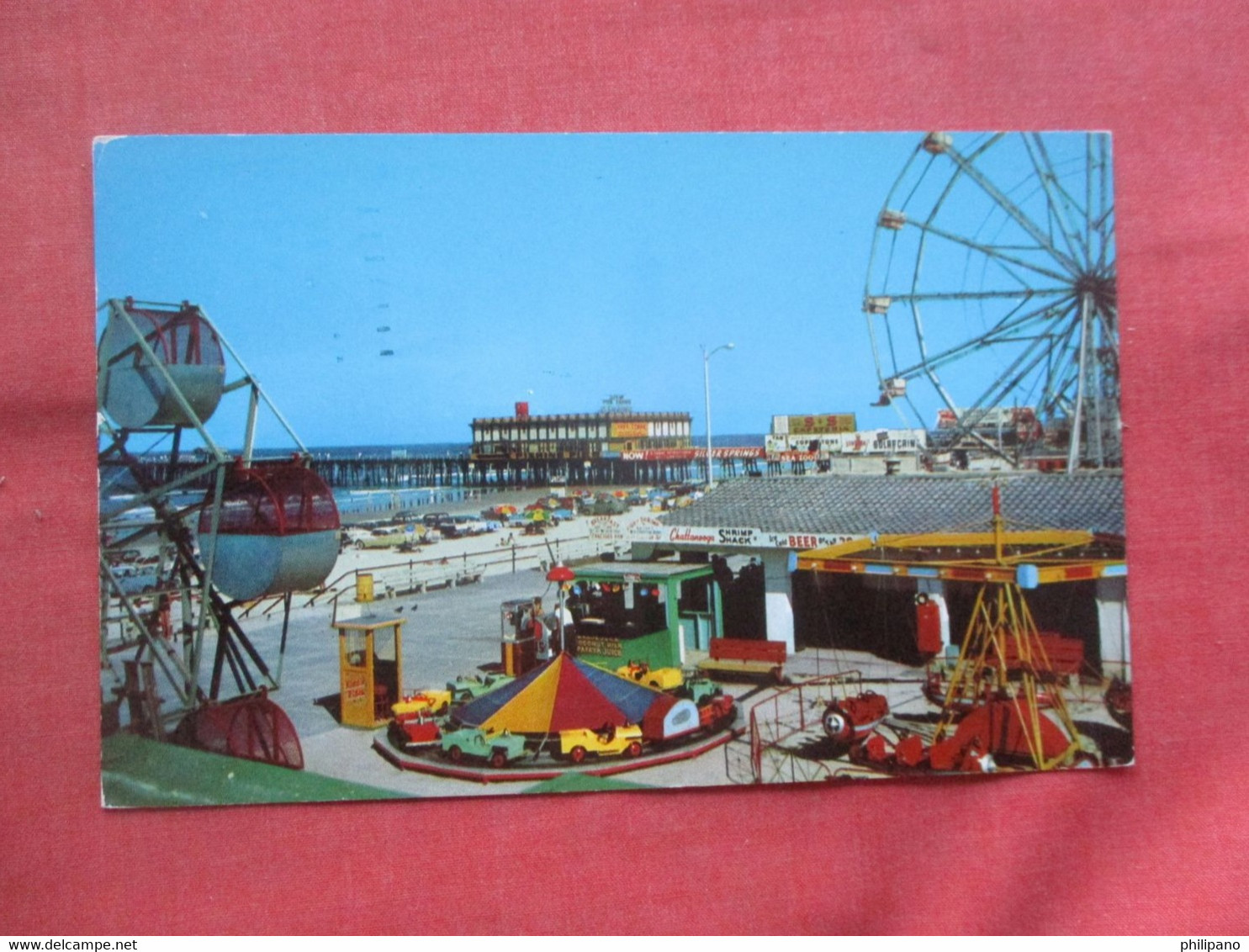 Amusement Rides.   Ferris Wheel      Daytona Beach- Florida > Daytona     Ref 5695 - Daytona