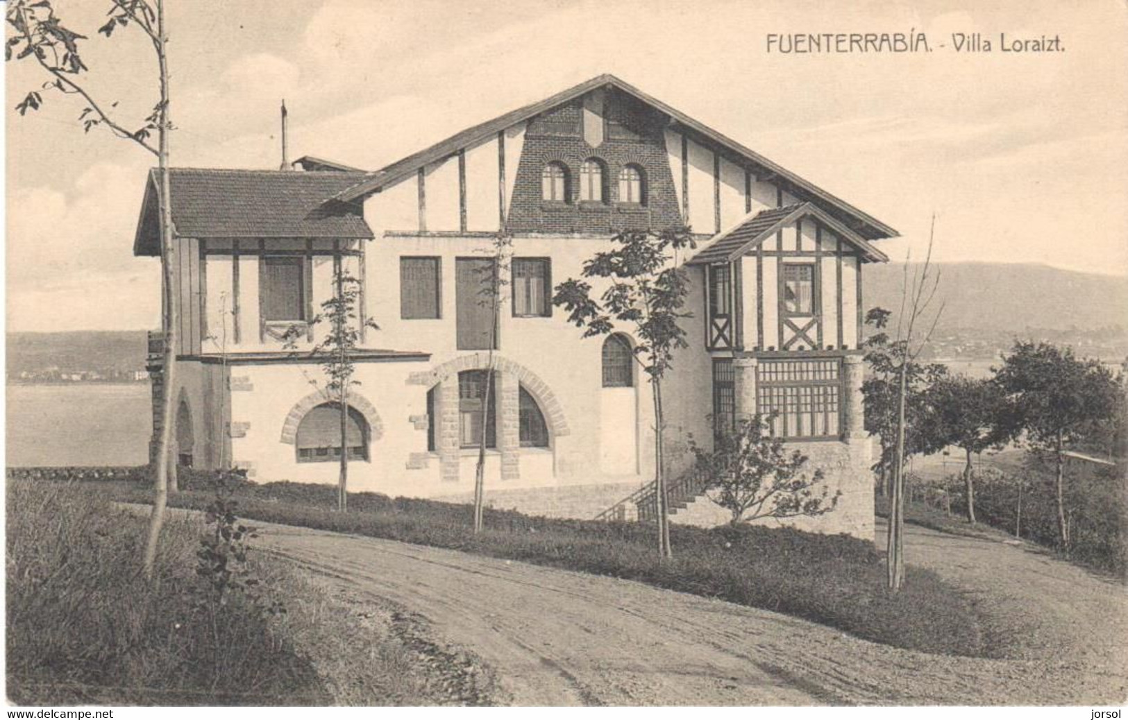 POSTAL   FUENTERRABIA  -GUIPUZCOA  -VILLA  LORAIZT - Otros & Sin Clasificación