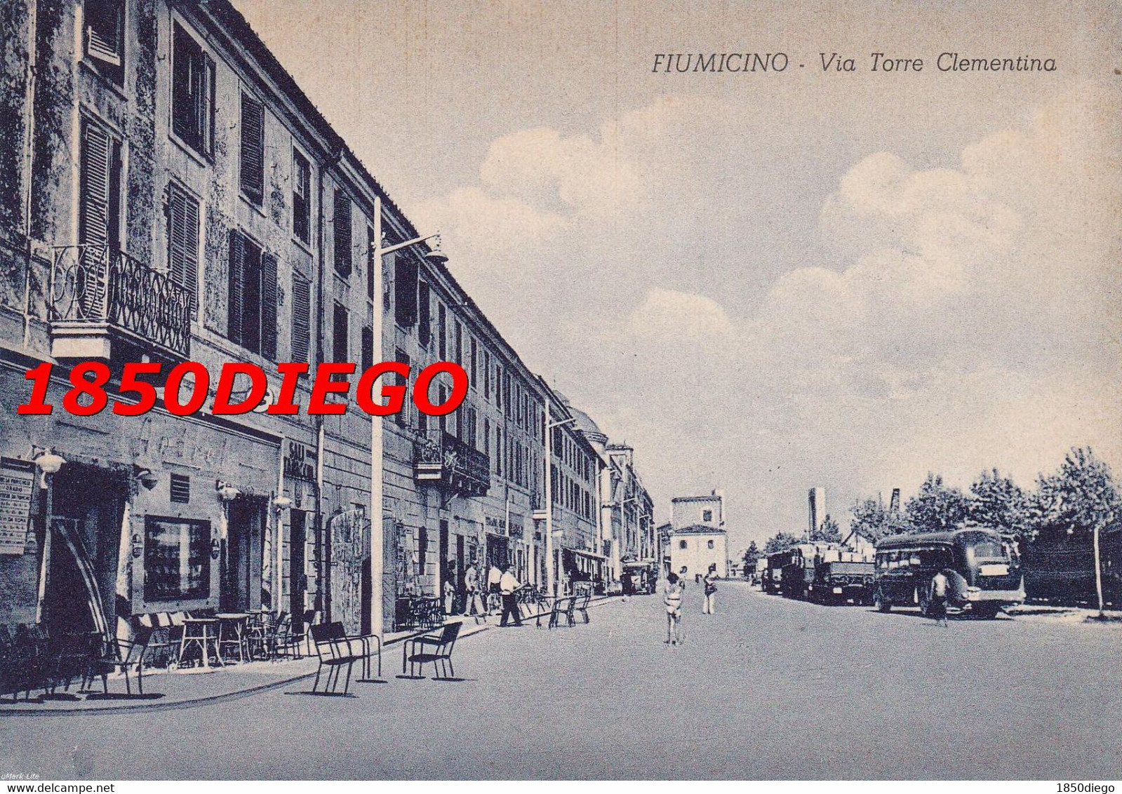 FIUMICINO - VIA TORRE CLEMENTINA  F/GRANDE NONVIAGGIATA  ANIMATA - Fiumicino