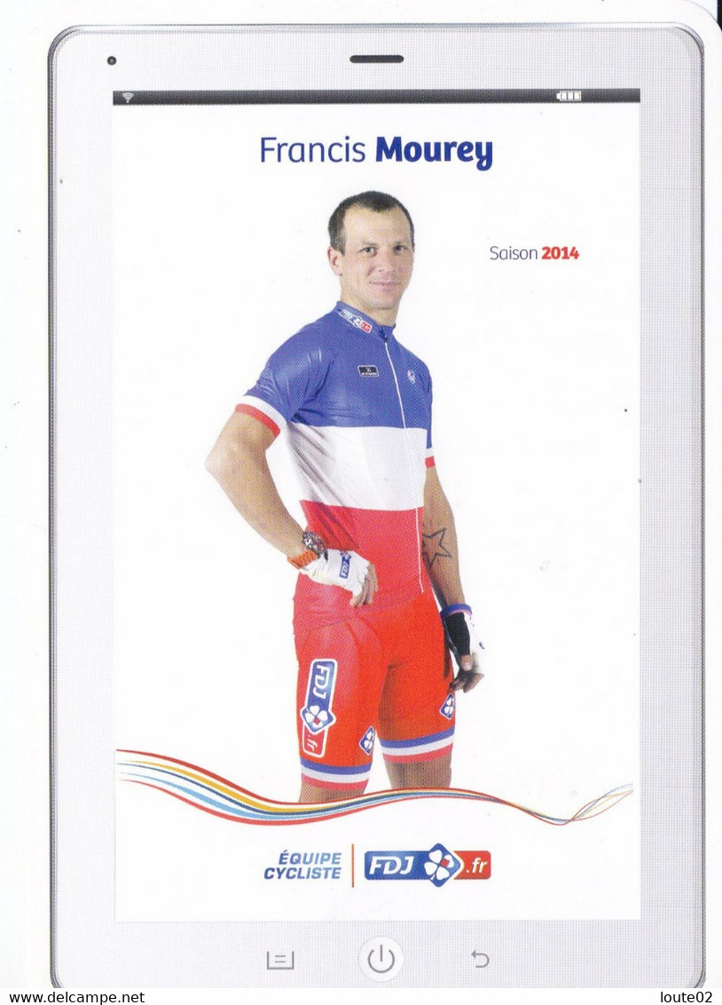 32 CARTES   PORTRAITS DE L EQUIPE  CYCLISTE FDJ  SAISON 2014 VOIR SCAN