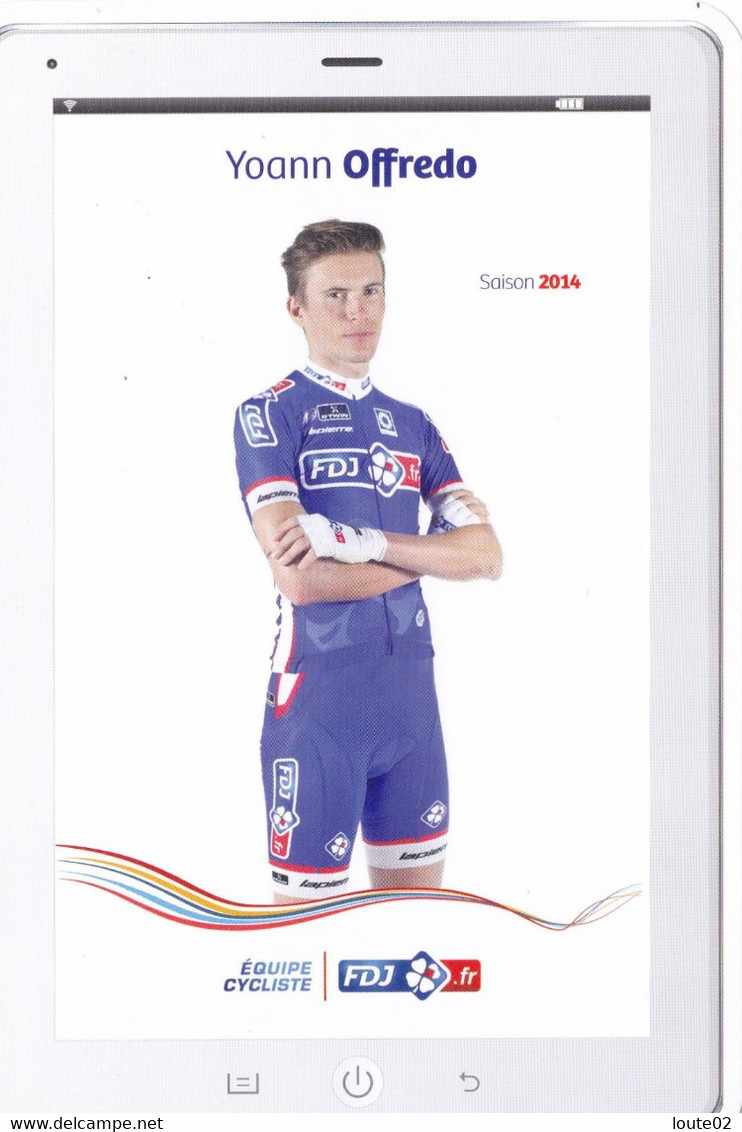 32 CARTES   PORTRAITS DE L EQUIPE  CYCLISTE FDJ  SAISON 2014 VOIR SCAN