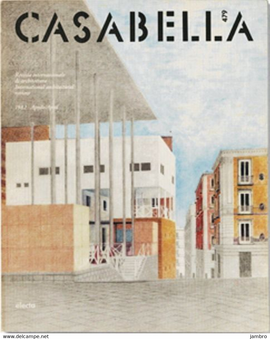 CASABELLA - Aprile  1982 - N° 479 - Arte, Diseño Y Decoración