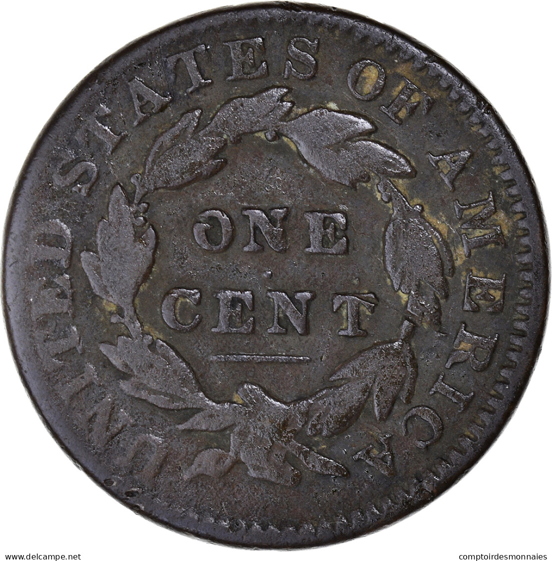 Monnaie, États-Unis, Coronet Cent, Cent, 1831, U.S. Mint, TB, Cuivre, KM:45 - 1816-1839: Coronet Head (Testa Coronata