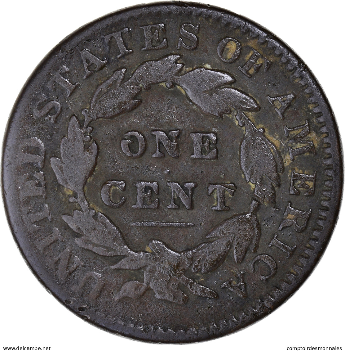 Monnaie, États-Unis, Coronet Cent, Cent, 1831, U.S. Mint, TB, Cuivre, KM:45 - 1816-1839: Coronet Head