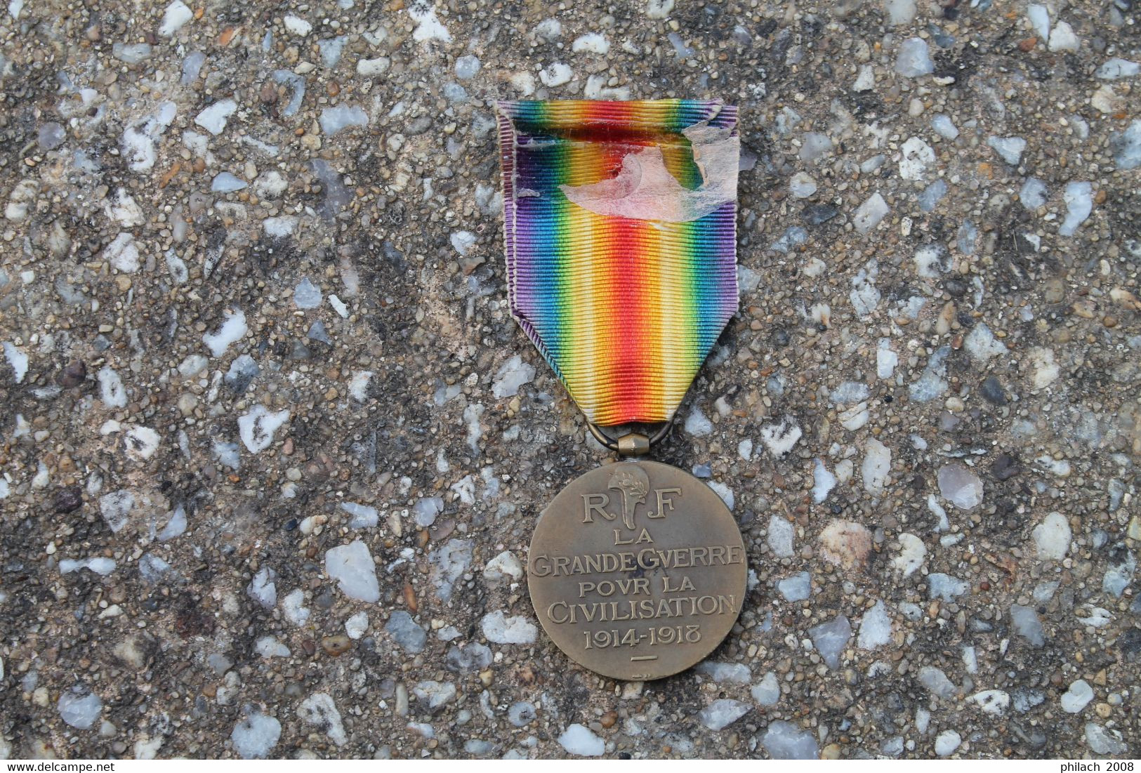Médaille Française Commémorative De 1914 1918 - Frankreich