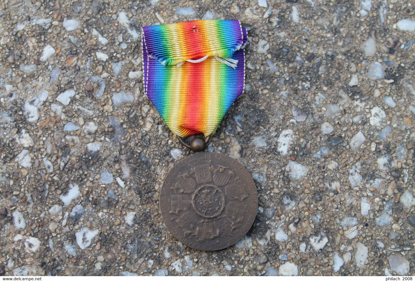 Médaille Belgique Commémorative De 1914 1918 - Belgique