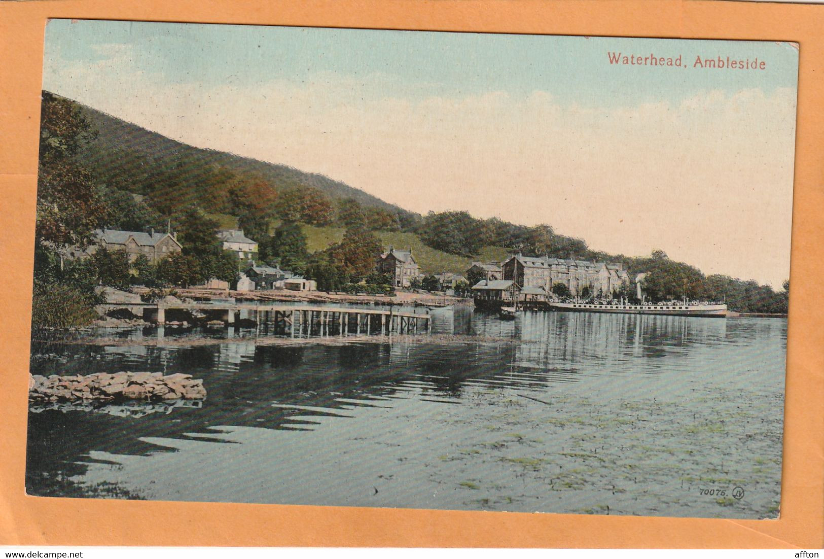 Ambleside UK 1908 Postcard - Ambleside