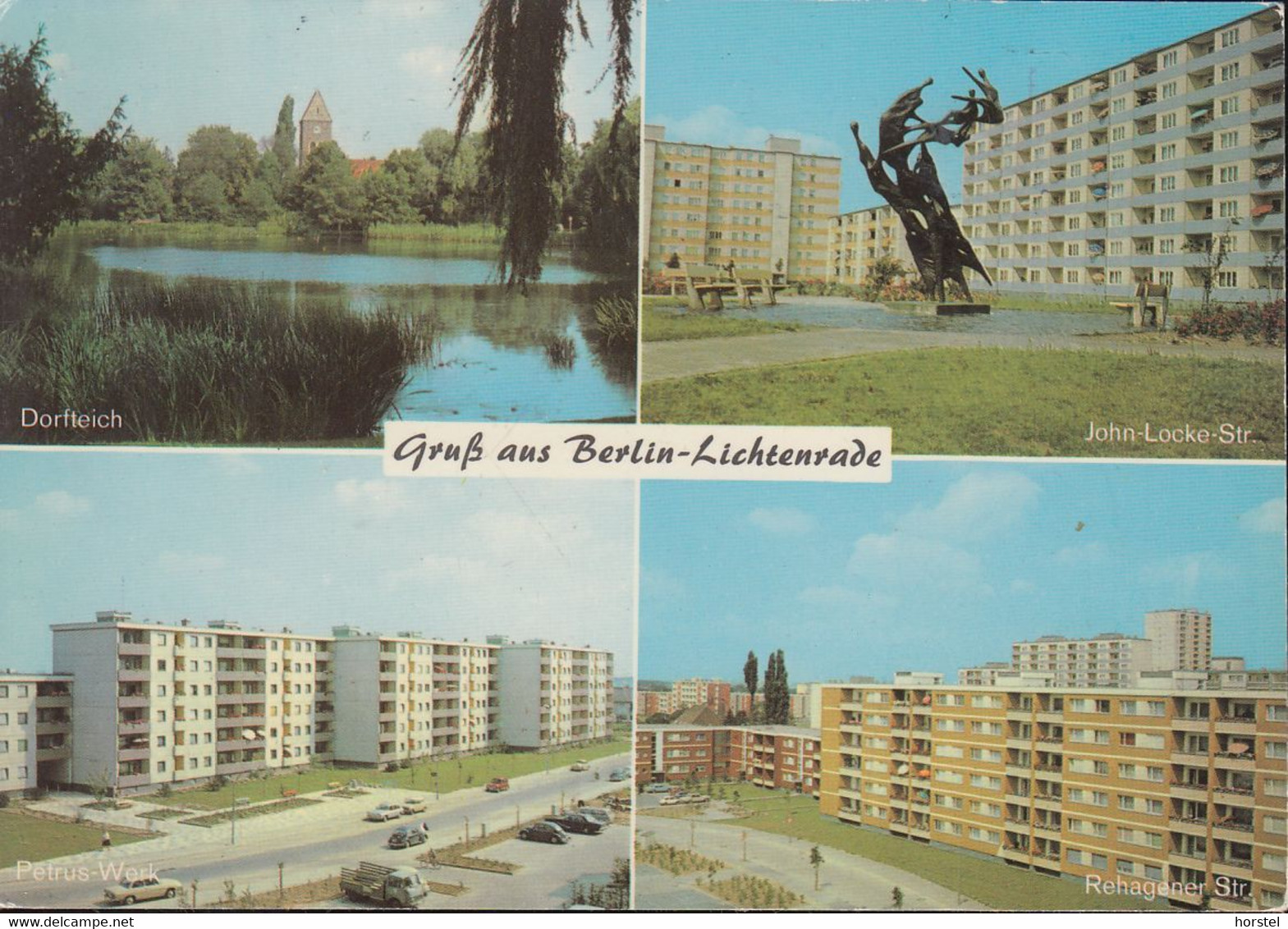 D-12307 Berlin - Lichtenrade - John.Locke-Str. - Petrus Werk - Rehagener Str. - Nice Stamp - Tempelhof