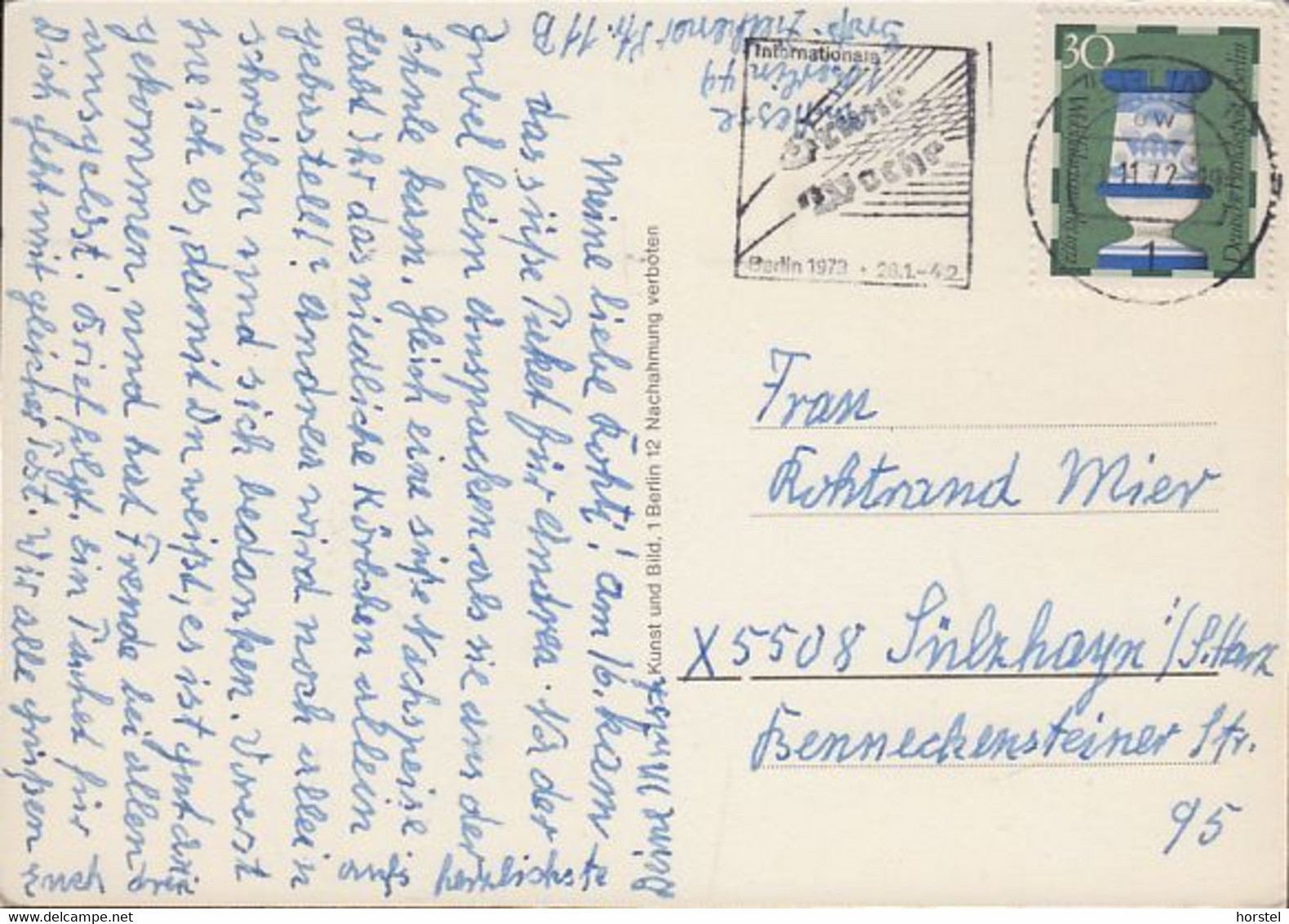 D-12307 Berlin - Lichtenrade - John.Locke-Str. - Petrus Werk - Rehagener Str. - Nice Stamp - Tempelhof