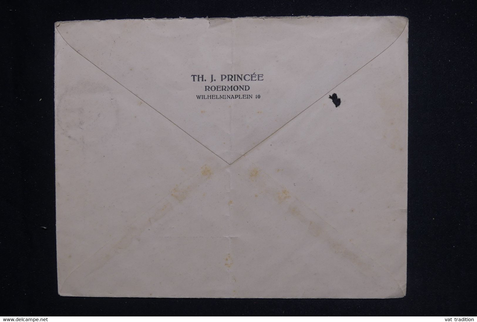 PAYS BAS - Enveloppe De Roermond Pour La France En 1924, Affranchissement Surchargés - L 124135 - Briefe U. Dokumente