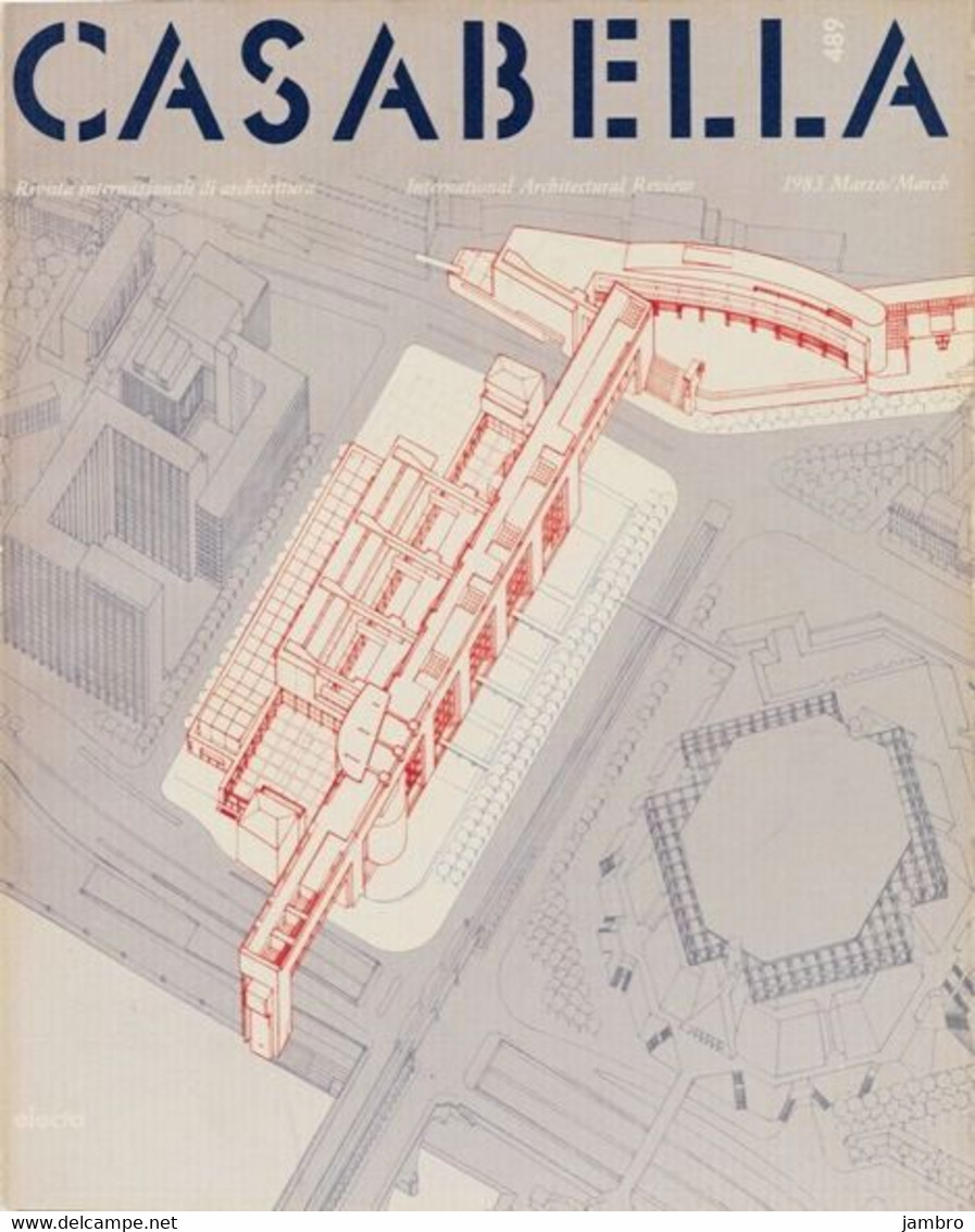 CASABELLA - Marzo  1983 - N° 489 - Art, Design, Décoration