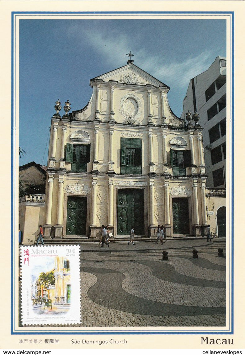 Macau, Macao, Maximum Cards, (114) Macau Visto Por...Didier Rafael Bayle 1998 - Maximumkarten