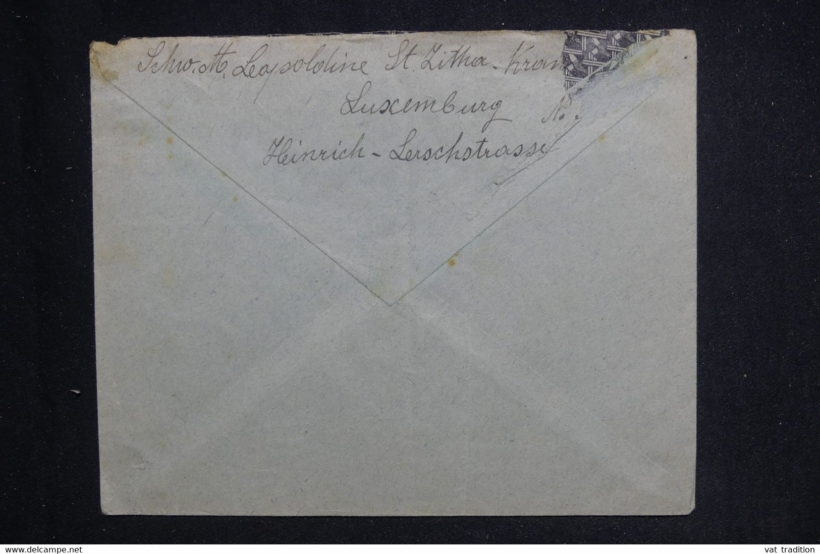 LUXEMBOURG - Enveloppe De Luxembourg En 1942 Pour Hall En Tyrol, Affranchissement Allemand - L 124137 - 1940-1944 Duitse Bezetting