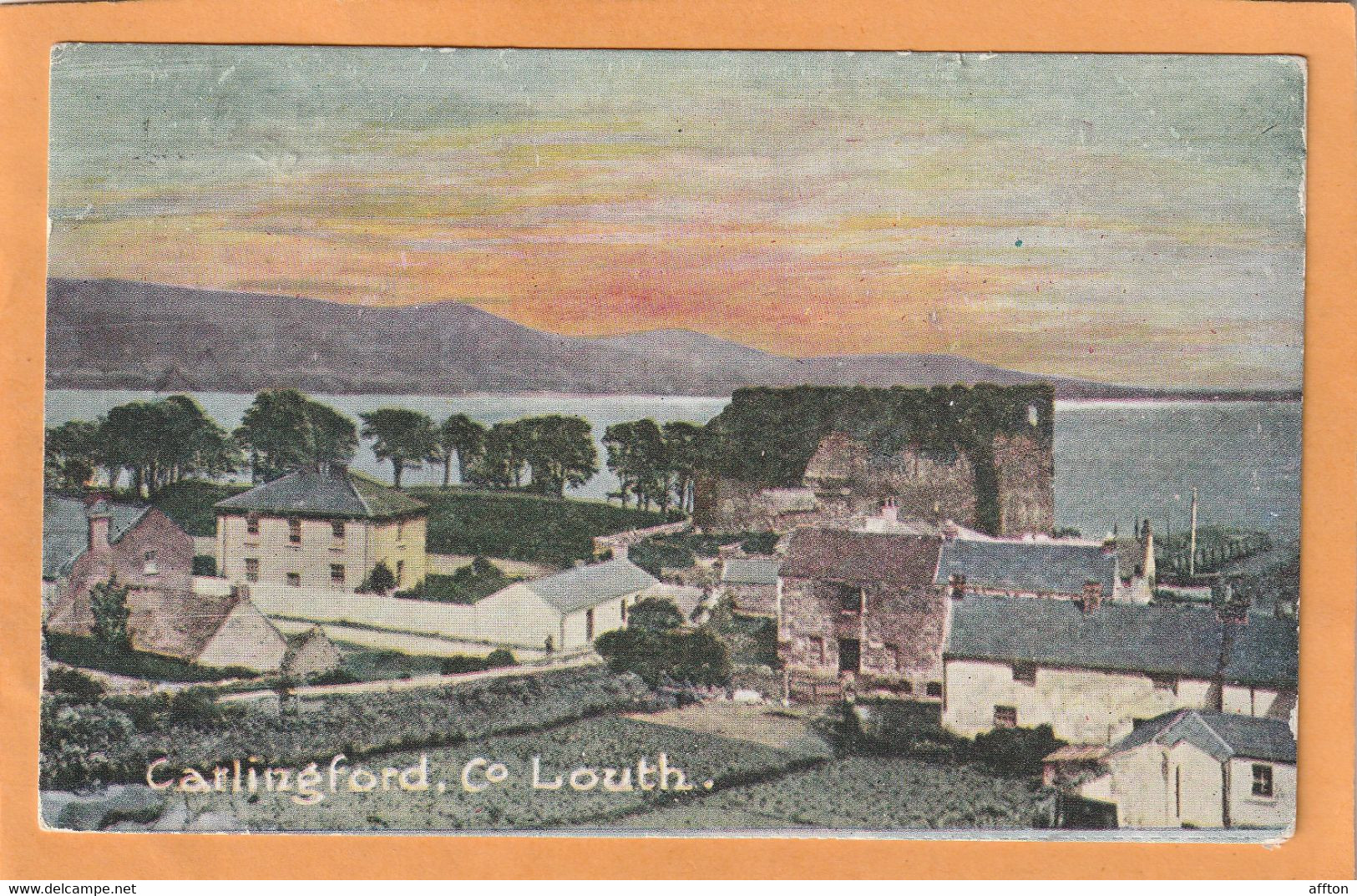 Carlingford Co Louth 1906 Postcard - Louth