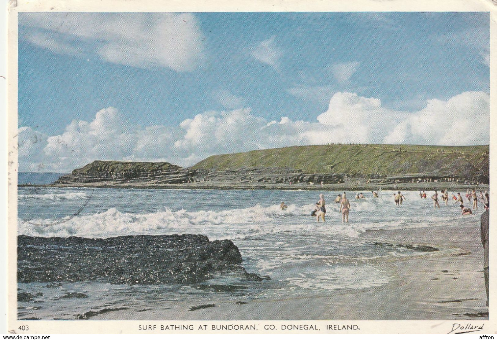 Bundoran Co Donegal Ireland Old Postcard - Donegal