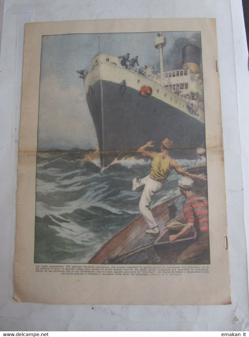 # DOMENICA DEL CORRIERE N 37 / 1929 MISSIONE ITALIANA AFRICA DEL SUD / CONCERTO MASCAGNI POSTUMIA - Erstauflagen