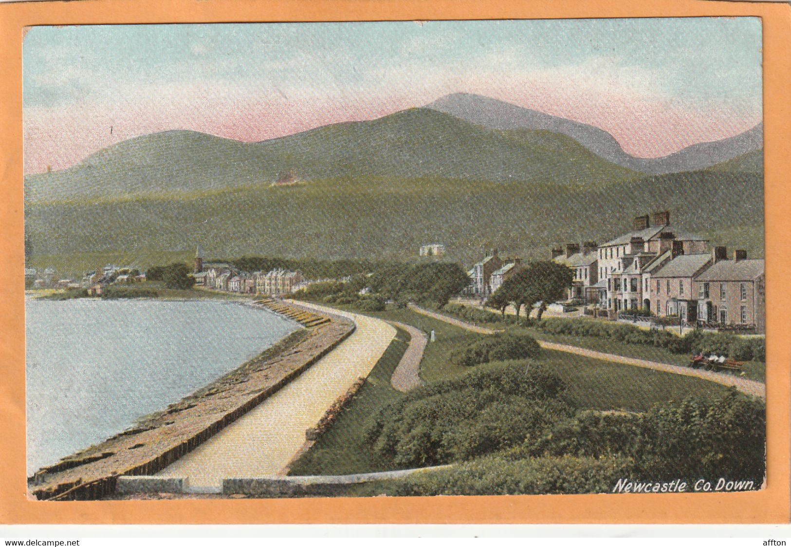 Newcastle Co Down N Ireland 1906 Postcard - Down