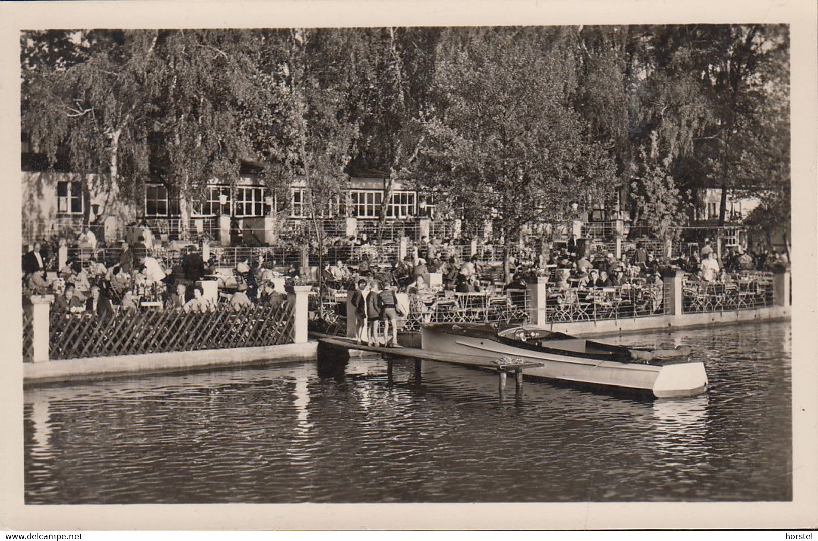 D-14109 Berlin - Pavillon Bad Stölpchensee - Wannsee - Inh.A.Krops - Motorboot - Zehlendorf