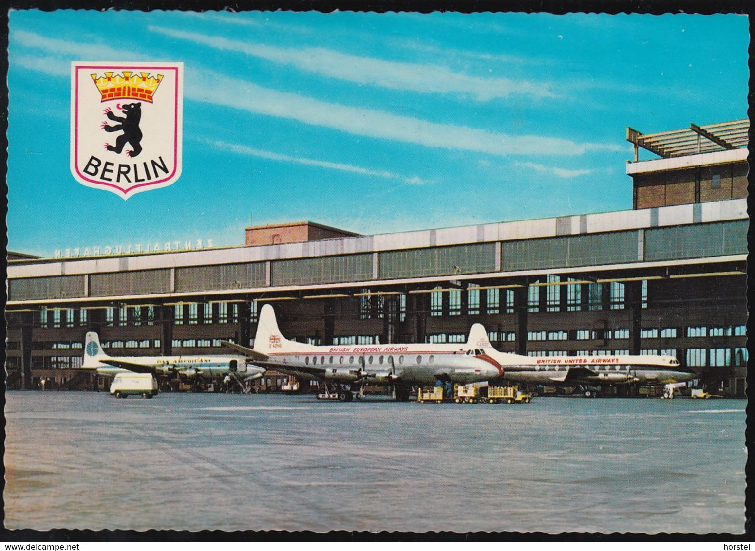 D-12101 Berlin - Zentralflughafen Tempelhof - Hangar - Flugzeuge - Pan American - BEA - BUA - Airplane - Tempelhof