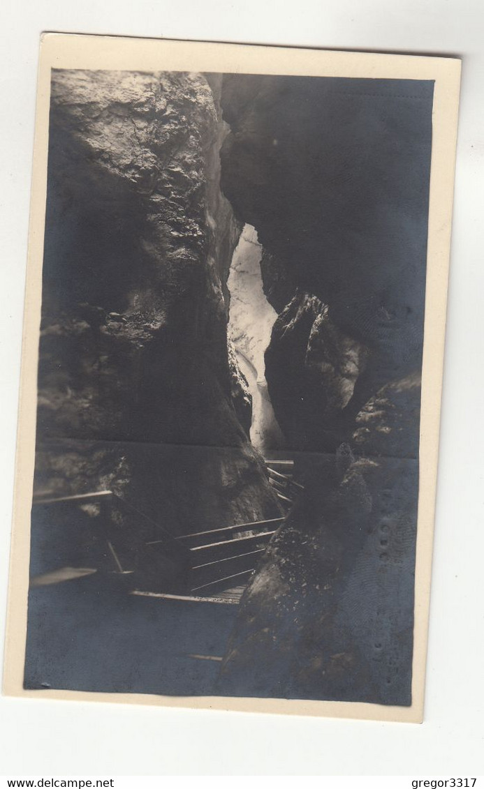 B3625) SEISENBACHKLAMM Bei OBER WEIßBACH - Wiener Kunstwerkstätte Nr. 699 -   17.8.1927 - Lofer