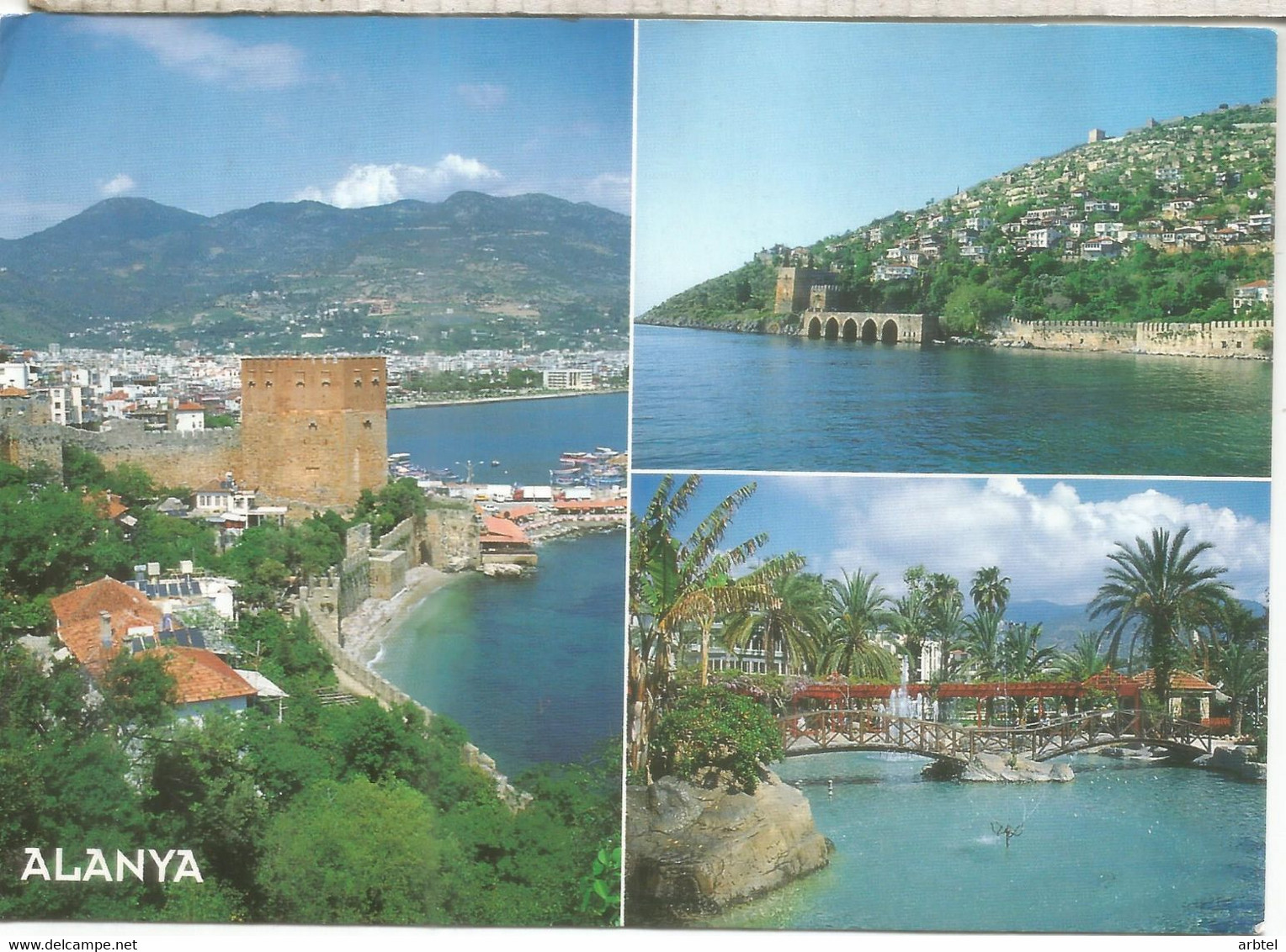 TURQUIA TARJETA POSTAL ALANYA - Storia Postale