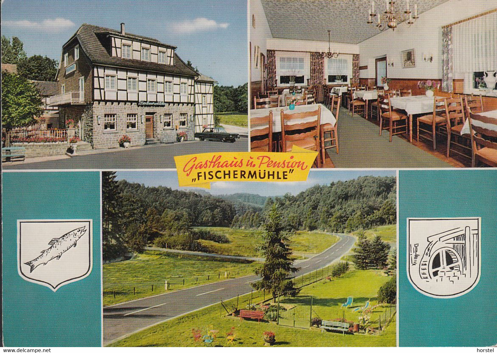 D-51491 Overath - Marialinden - Gasthaus Und Pension "Fischermühle" - Car - Overath