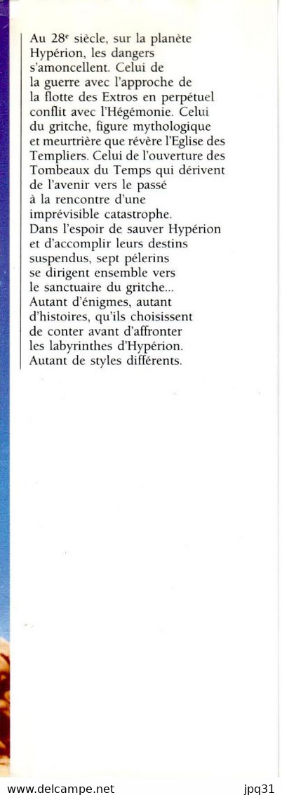 Dan Simmons - Hypérion - 1995 - Otros & Sin Clasificación