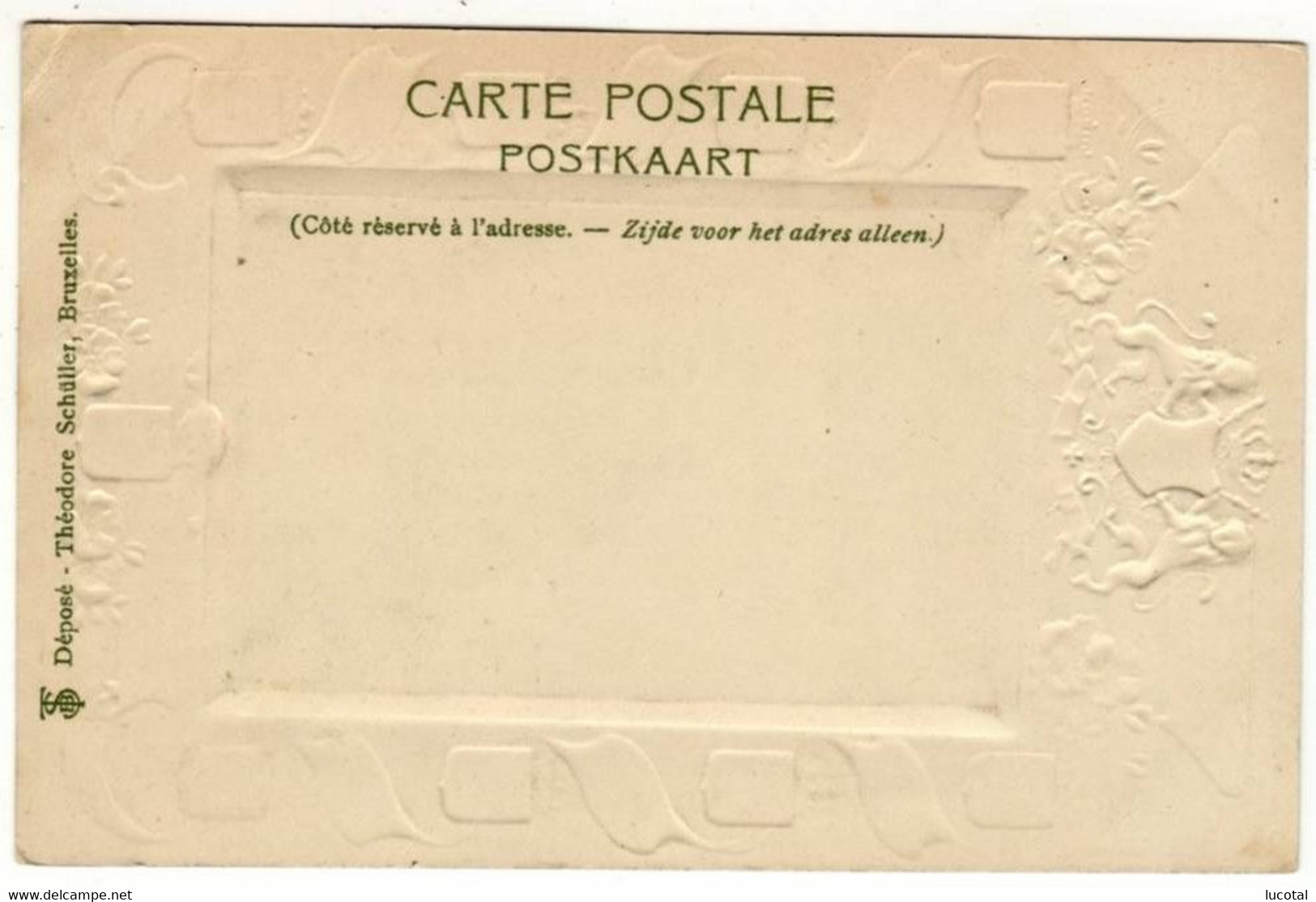 Bruxelles - Lot De 4 Cartes Postales - Ecussons Des 9 Provinces - 4 Vues De Bruxelles - Editeur Schüller, Bxl - Lotes Y Colecciones