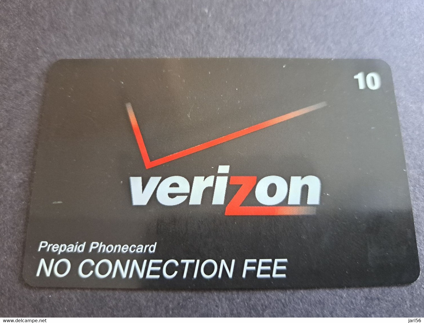 GUAM/ SAIPAN  PHONECARD $10,-   BLACK  Fine Used Verizon  ** 10351  ** - Guam